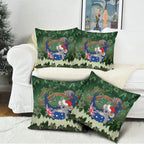 Aussie Festive Koala Christmas Pillow Cover Koala-ty Time Flag Hammock Green Style