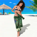 Aussie Festive Koala Christmas Sarong Koala-ty Time Flag Hammock Green Style