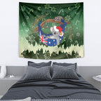 Aussie Festive Koala Christmas Tapestry Koala-ty Time Flag Hammock Green Style
