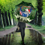 Aussie Festive Koala Christmas Umbrella Koala-ty Time Flag Hammock Green Style