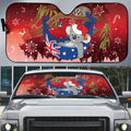 Aussie Festive Koala Christmas Auto Sun Shade Koala-ty Time Flag Hammock Red Style
