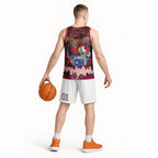 Aussie Festive Koala Christmas Basketball Jersey Koala-ty Time Flag Hammock Red Style