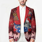 Aussie Festive Koala Christmas Blazer Koala-ty Time Flag Hammock Red Style