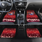 Aussie Festive Koala Christmas Car Mats Koala-ty Time Flag Hammock Red Style