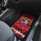 Aussie Festive Koala Christmas Car Mats Koala-ty Time Flag Hammock Red Style