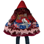 Aussie Festive Koala Christmas Cloak Koala-ty Time Flag Hammock Red Style