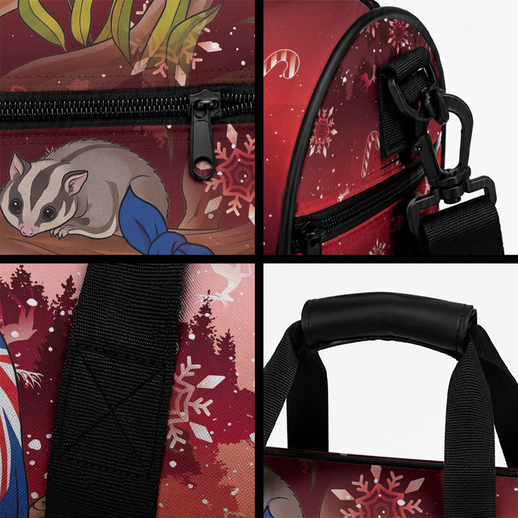Aussie Festive Koala Christmas Duffle Bag Koala-ty Time Flag Hammock Red Style