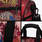 Aussie Festive Koala Christmas Duffle Bag Koala-ty Time Flag Hammock Red Style