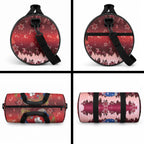 Aussie Festive Koala Christmas Duffle Bag Koala-ty Time Flag Hammock Red Style