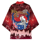 Aussie Festive Koala Christmas Kimono Koala-ty Time Flag Hammock Red Style