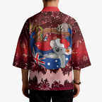 Aussie Festive Koala Christmas Kimono Koala-ty Time Flag Hammock Red Style