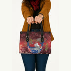 Aussie Festive Koala Christmas Leather Bag Koala-ty Time Flag Hammock Red Style