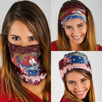 Aussie Festive Koala Christmas Neck Gaiter Koala-ty Time Flag Hammock Red Style