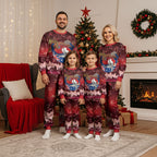 Aussie Festive Koala Christmas Pajama Set Koala-ty Time Flag Hammock Red Style