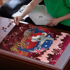 Aussie Festive Koala Christmas Puzzle Koala-ty Time Flag Hammock Red Style