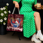 Aussie Festive Koala Christmas Tote Bag Koala-ty Time Flag Hammock Red Style