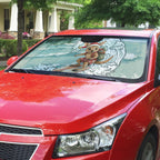 Aussie Festive Wallaby Christmas Auto Sun Shade Surf's up Santa Animal Lover