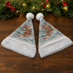 Aussie Festive Wallaby Christmas Santa Hat Surf's up Santa Animal Lover