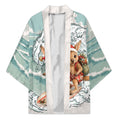 Aussie Festive Wallaby Christmas Kimono Surf's up Santa Animal Lover