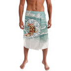 Aussie Festive Wallaby Christmas Lavalava Surf's up Santa Animal Lover