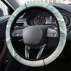 Aussie Festive Wallaby Christmas Steering Wheel Cover Surf's up Santa Animal Lover
