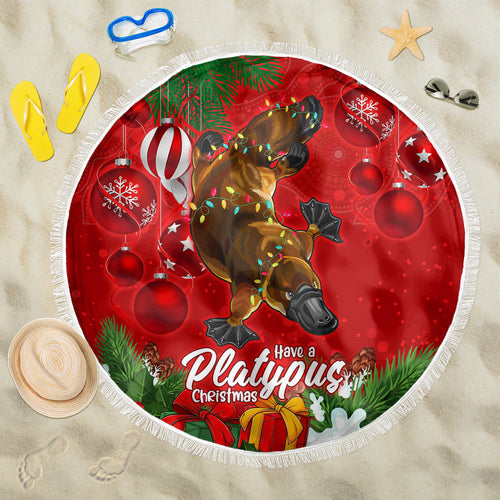 platypus-lover-beach-blanket-australia-merry-christmas-aboriginal