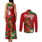 platypus-lover-couples-matching-tank-maxi-dress-and-long-sleeve-button-shirt-australia-merry-christmas-aboriginal
