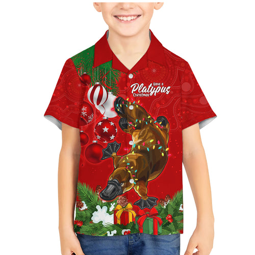 platypus-lover-family-matching-mermaid-dress-and-hawaiian-shirt-australia-merry-christmas-aboriginal
