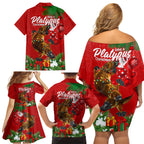 platypus-lover-family-matching-off-shoulder-short-dress-and-hawaiian-shirt-australia-merry-christmas-aboriginal