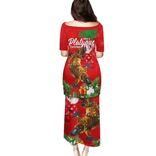 platypus-lover-family-matching-puletasi-dress-and-hawaiian-shirt-australia-merry-christmas-aboriginal