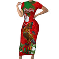 platypus-lover-short-sleeve-bodycon-dress-australia-merry-christmas-aboriginal