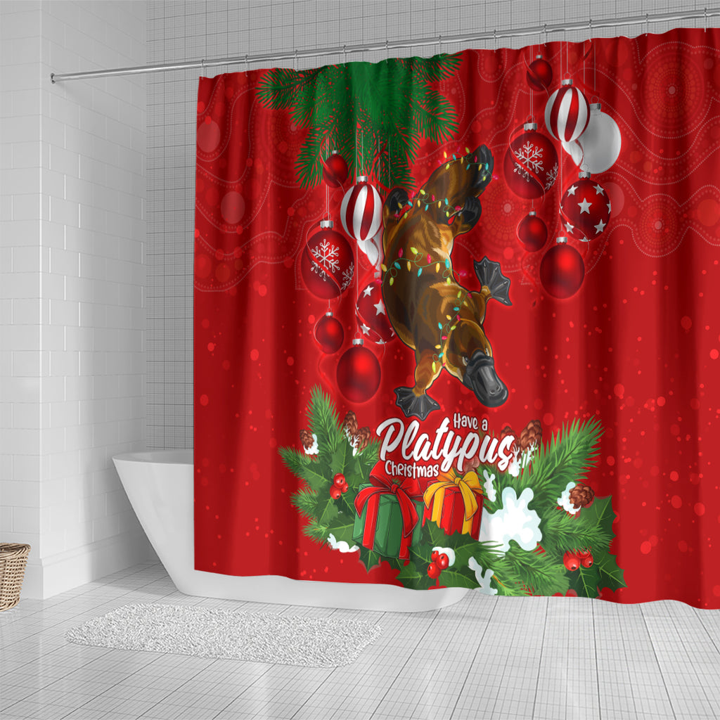 platypus-lover-shower-curtain-australia-merry-christmas-aboriginal