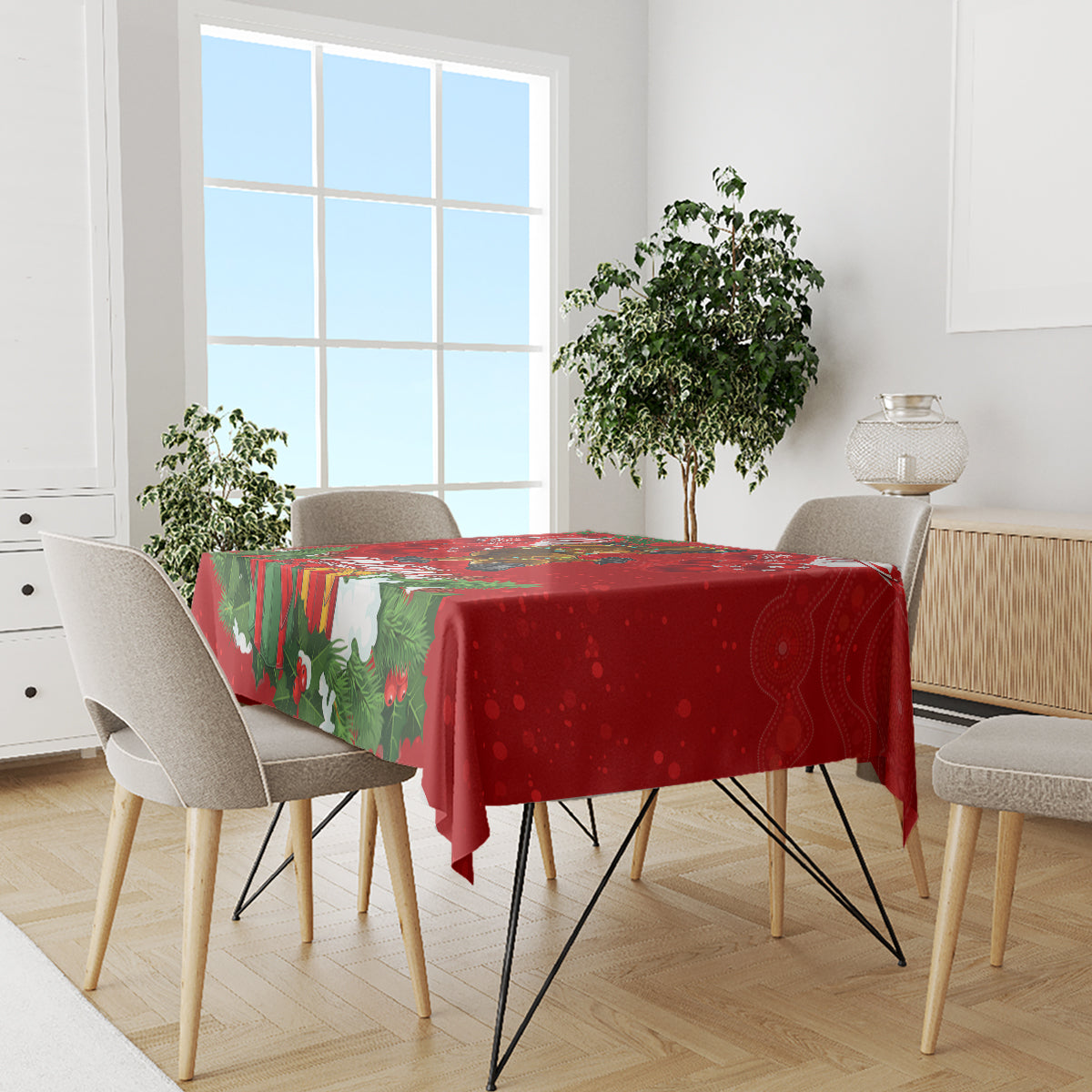 platypus-lover-tablecloth-australia-merry-christmas-aboriginal