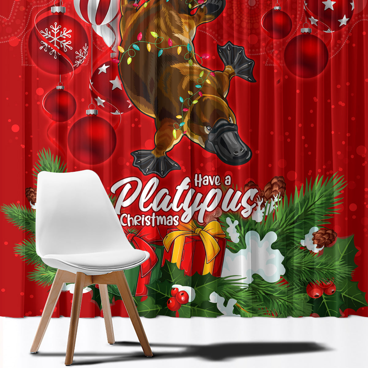 platypus-lover-window-curtain-australia-merry-christmas-aboriginal