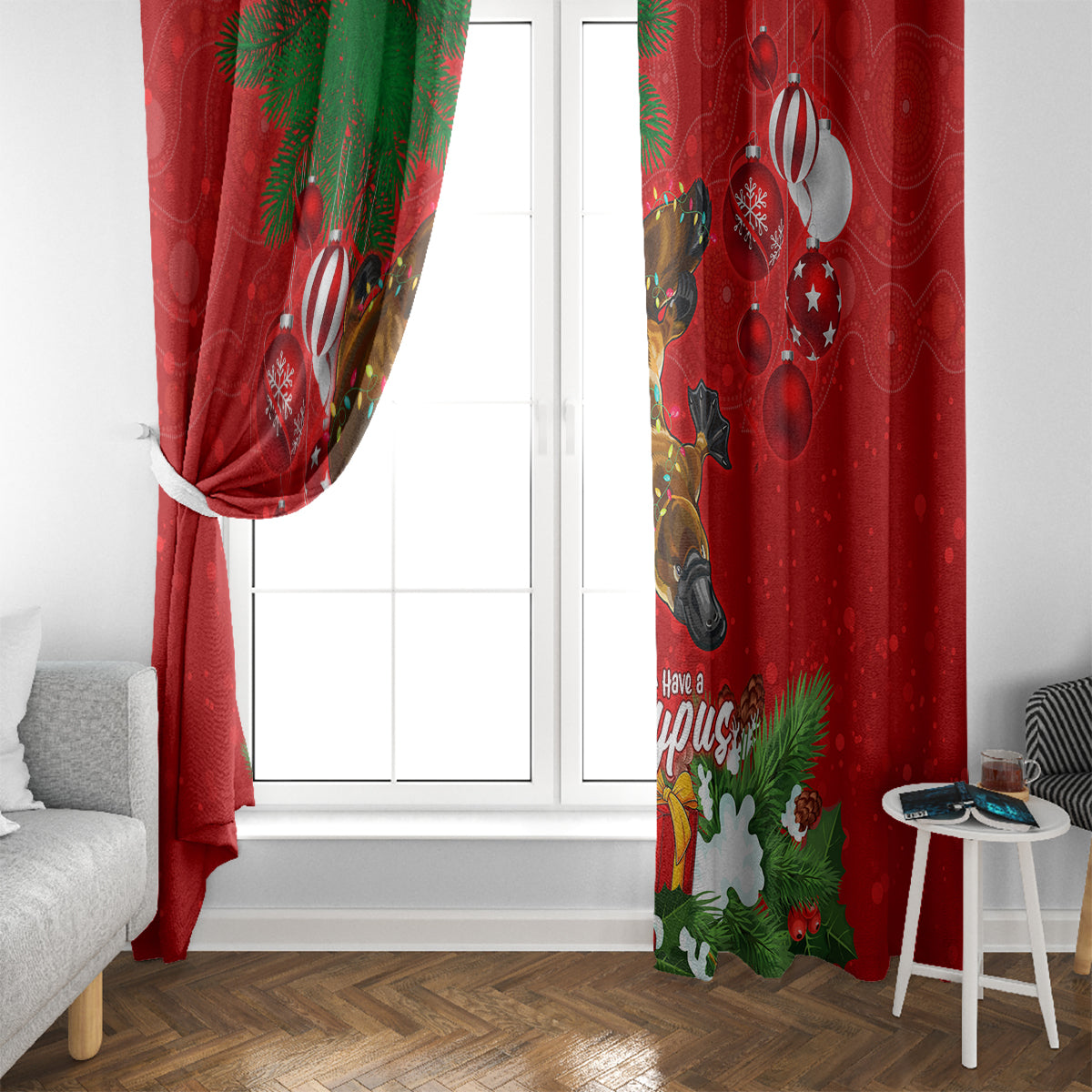 platypus-lover-window-curtain-australia-merry-christmas-aboriginal