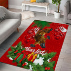 personalised-platypus-lover-area-rug-australia-merry-christmas-aboriginal