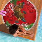 personalised-platypus-lover-beach-blanket-australia-merry-christmas-aboriginal
