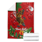 personalised-platypus-lover-blanket-australia-merry-christmas-aboriginal