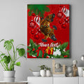 personalised-platypus-lover-canvas-wall-art-australia-merry-christmas-aboriginal