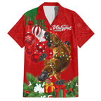 personalised-platypus-lover-hawaiian-shirt-australia-merry-christmas-aboriginal