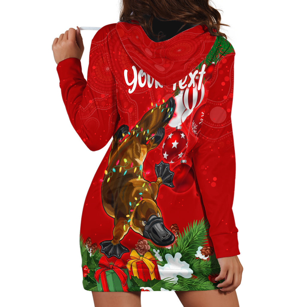 personalised-platypus-lover-hoodie-dress-australia-merry-christmas-aboriginal