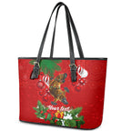 personalised-platypus-lover-leather-tote-bag-australia-merry-christmas-aboriginal