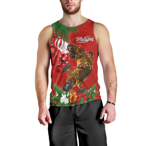 personalised-platypus-lover-men-tank-top-australia-merry-christmas-aboriginal