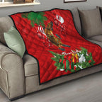 personalised-platypus-lover-quilt-australia-merry-christmas-aboriginal