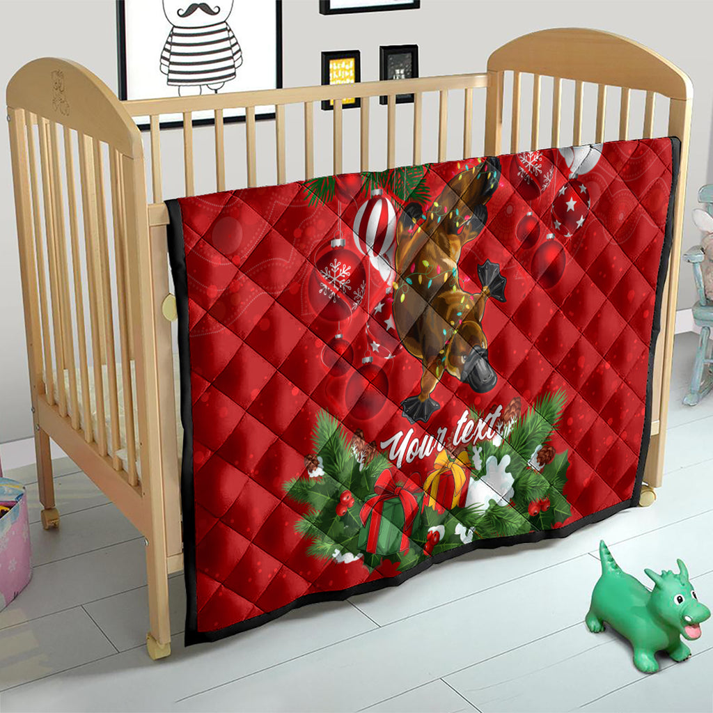 personalised-platypus-lover-quilt-australia-merry-christmas-aboriginal