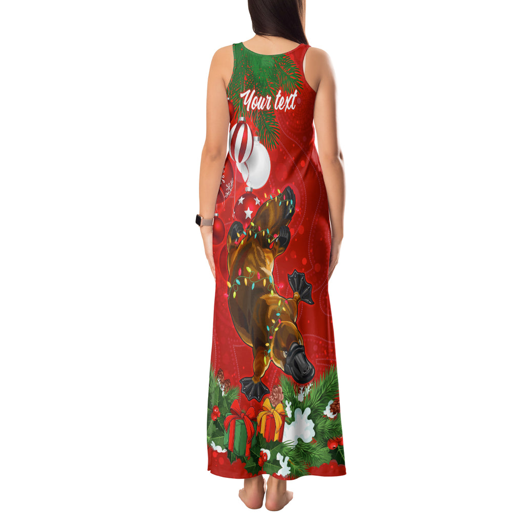 personalised-platypus-lover-tank-maxi-dress-australia-merry-christmas-aboriginal