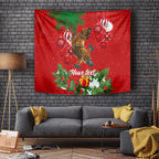 personalised-platypus-lover-tapestry-australia-merry-christmas-aboriginal