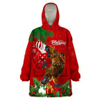 personalised-platypus-lover-wearable-blanket-hoodie-australia-merry-christmas-aboriginal