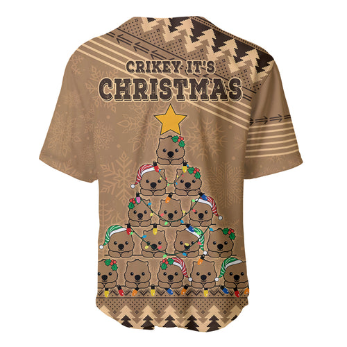 wombat-christmas-tree-baseball-jersey-australia-merry-xmas-simple-style