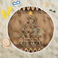 wombat-christmas-tree-beach-blanket-australia-merry-xmas-simple-style